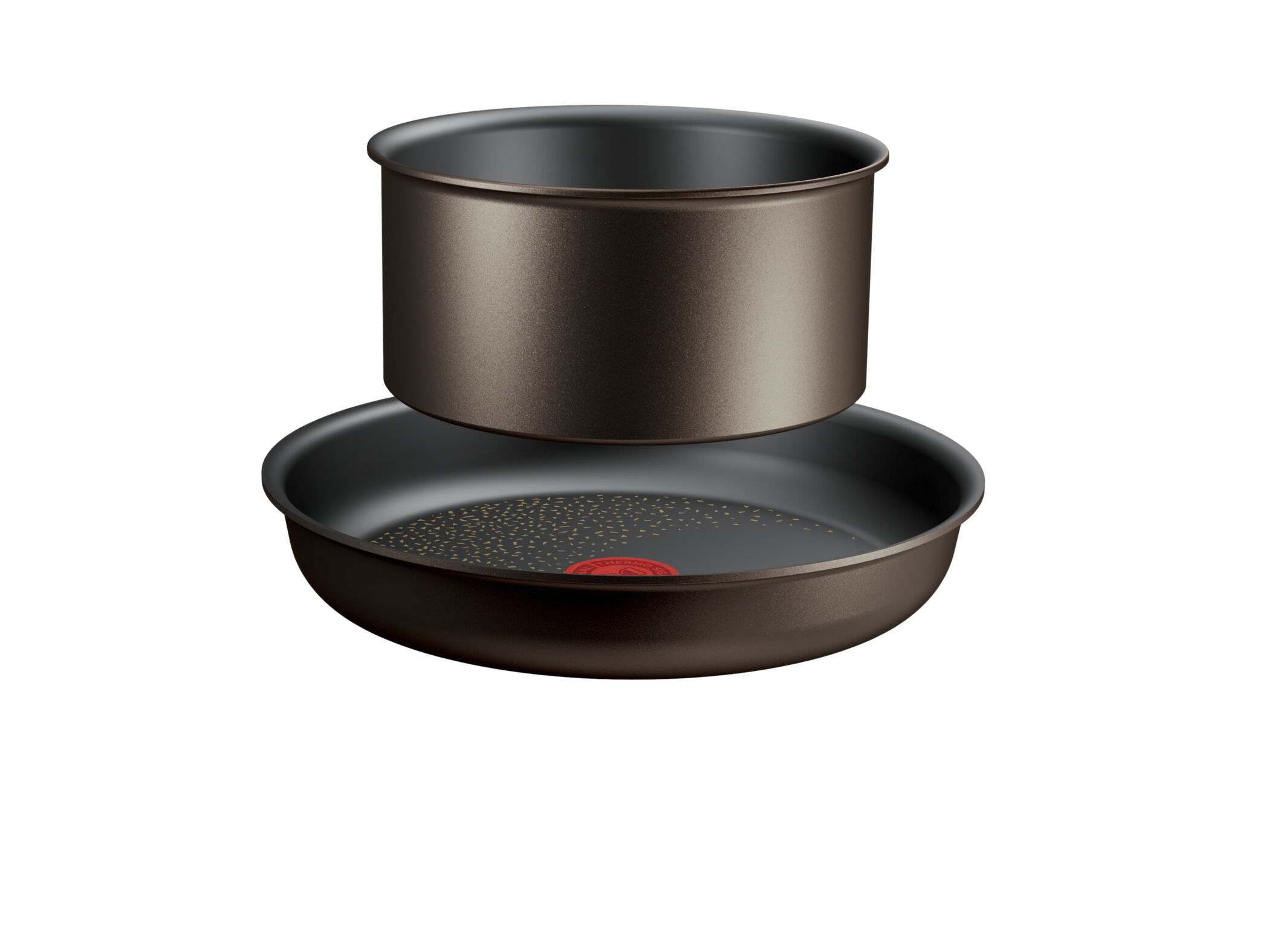 CONJUNTO DE 3 PE&Ccedil;AS - CA&Ccedil;AROLA 18CM+FRIGIDEIRA 26CM+PEGA AMOV&Iacute;VEL TEFAL INGENIO PERFORMANCE image number 1