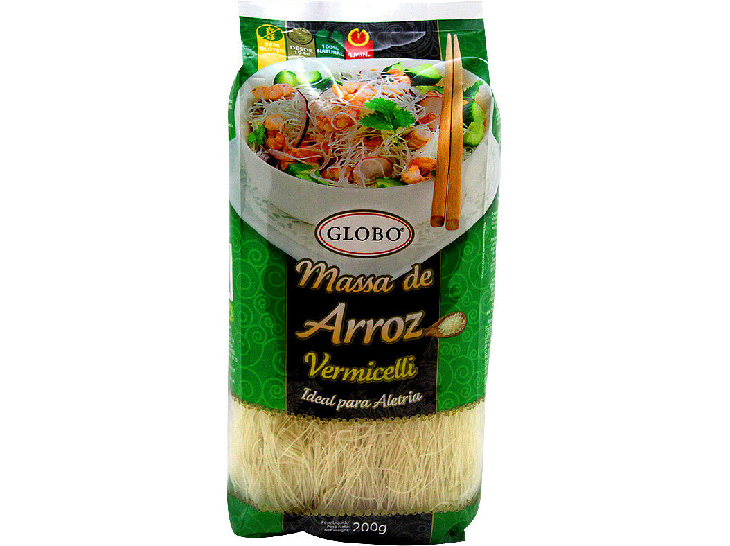 MASSA GLOBO DE ARROZ VERMICELLI 200G image number 0