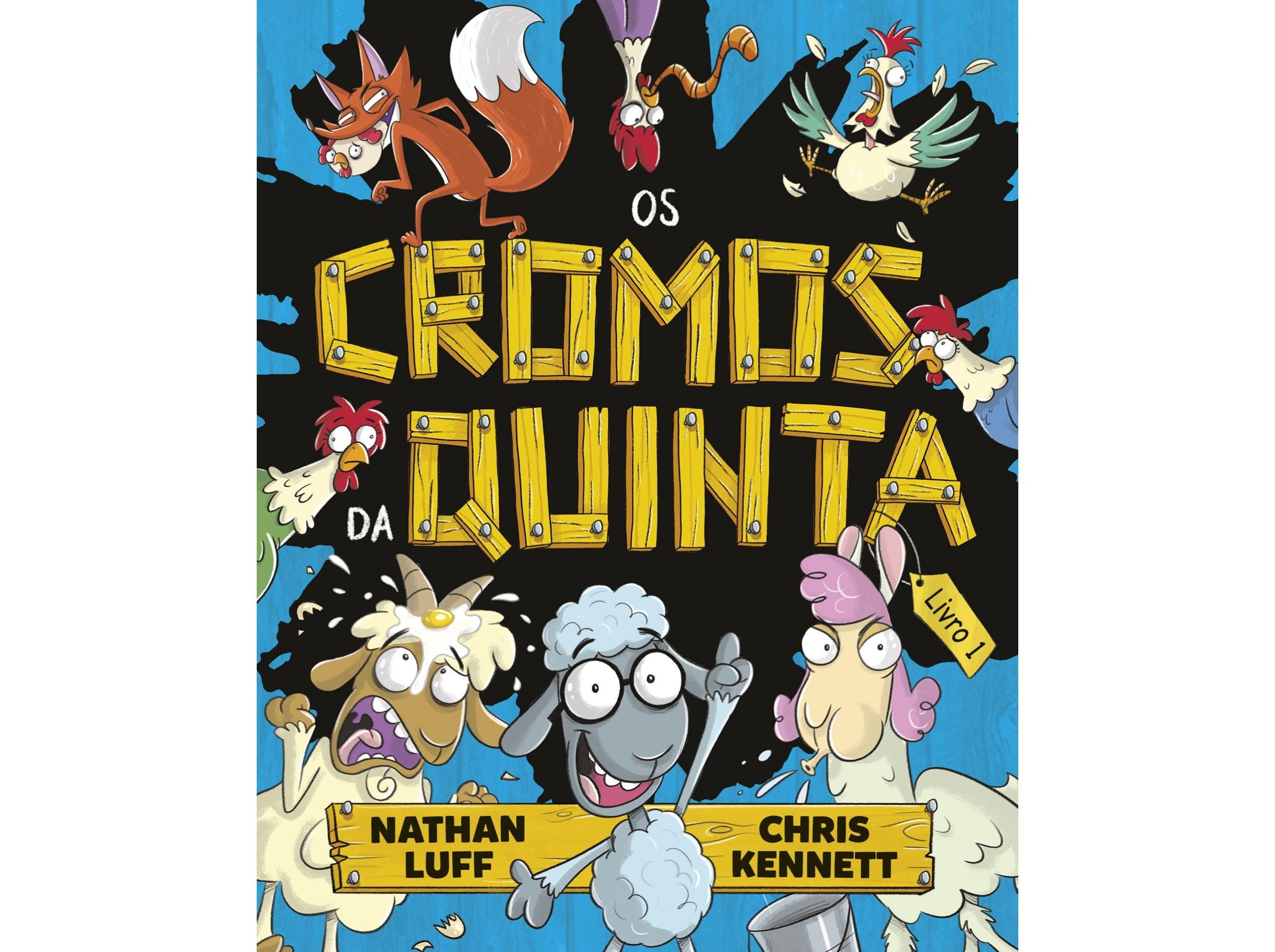 LIVRO OS CROMOS DA QUINTA 1 DE NATHAN LUFF