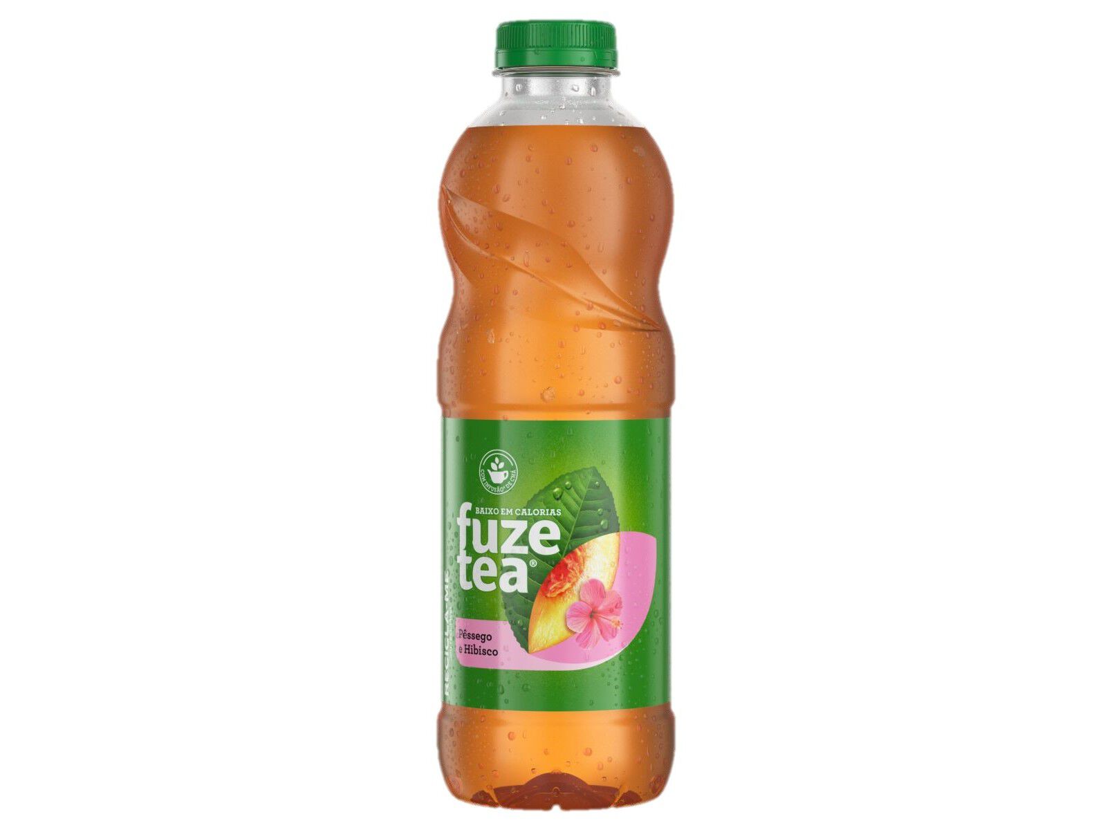ICE TEA FUZE TEA P&Ecirc;SSEGO-HIBISCO 1L image number 1