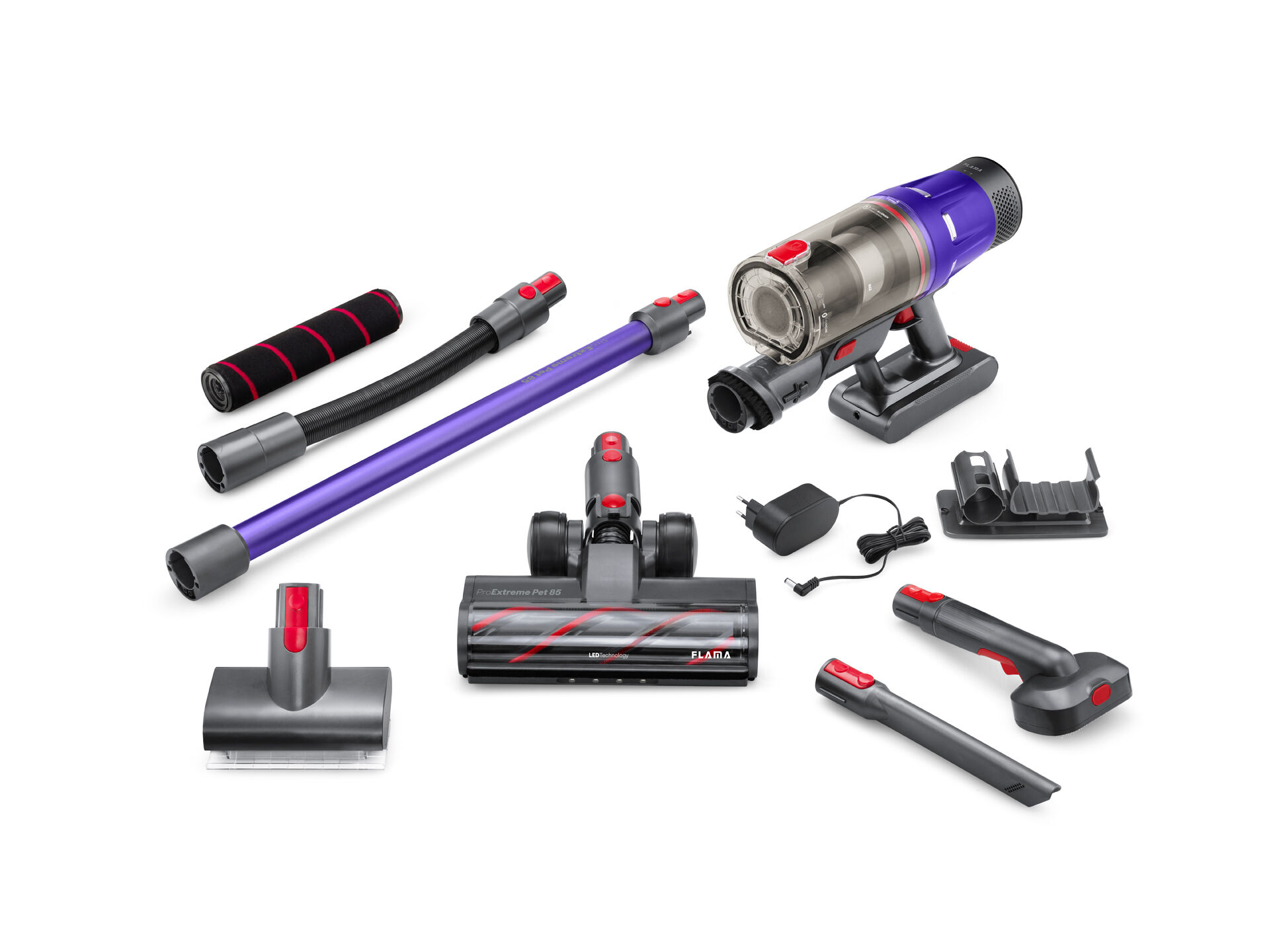 ASPIRADOR VERTICAL FLAMA 1648FL PROEXTREME PET 85 25.2V image number 6
