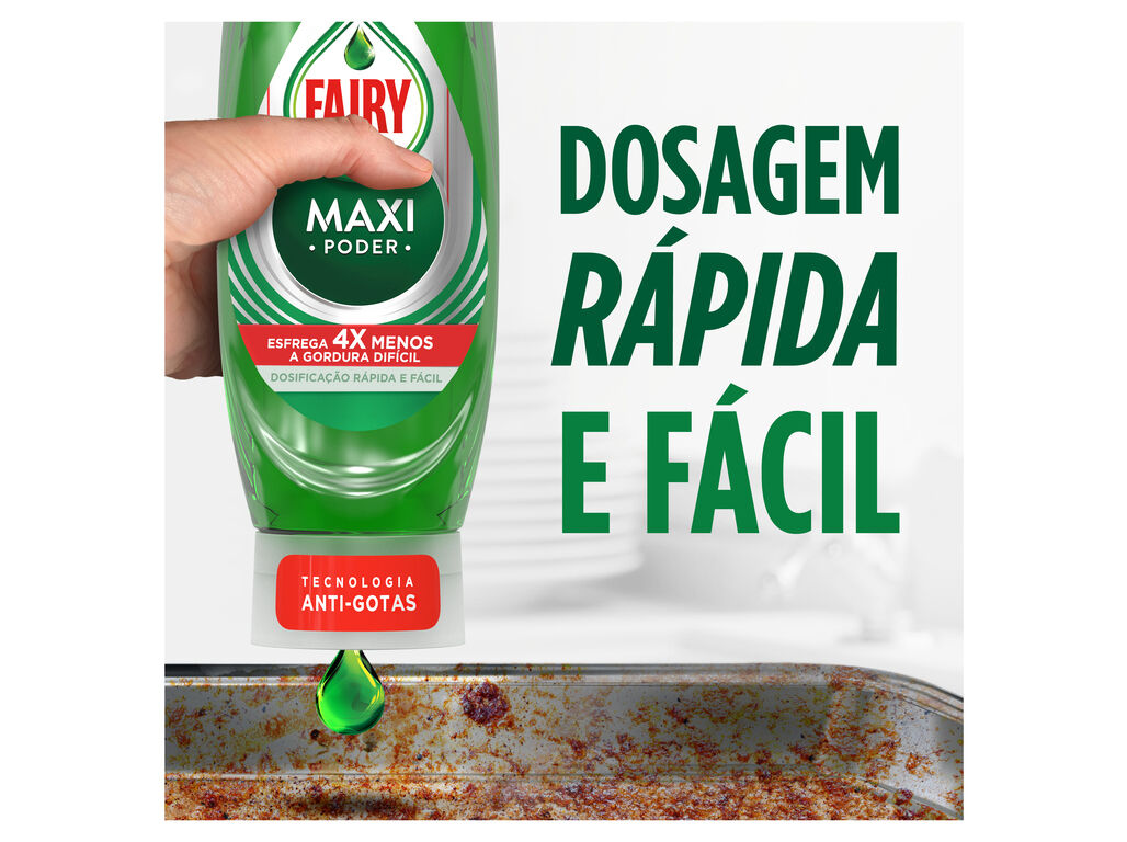 DETERGENTE MANUAL FAIRY MAXI PODER ORIGINAL 2X450ML image number 1
