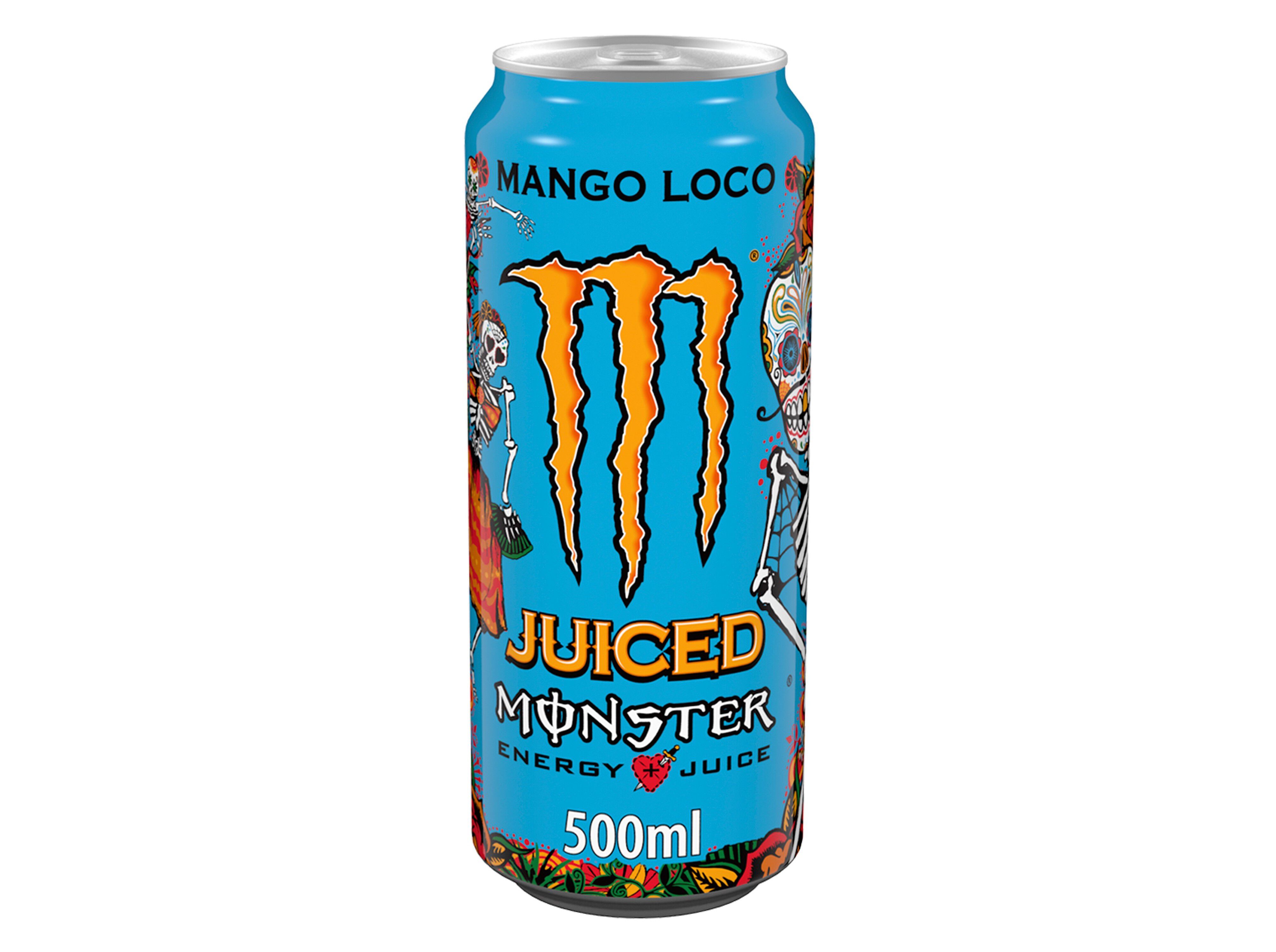 BEBIDA ENERG&Eacute;TICA MONSTER MANGO LOCO 0.50L