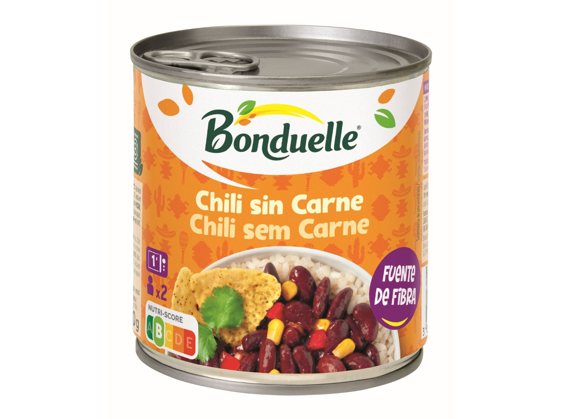 CHILI SEM CARNE BONDUELLE 400G image number 0