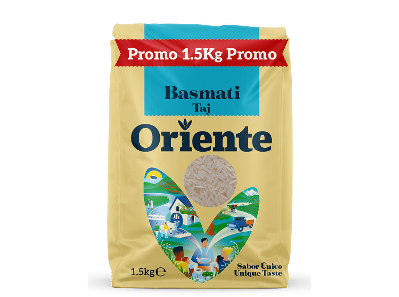 Oriente Arroz Basmati, 1.5kg