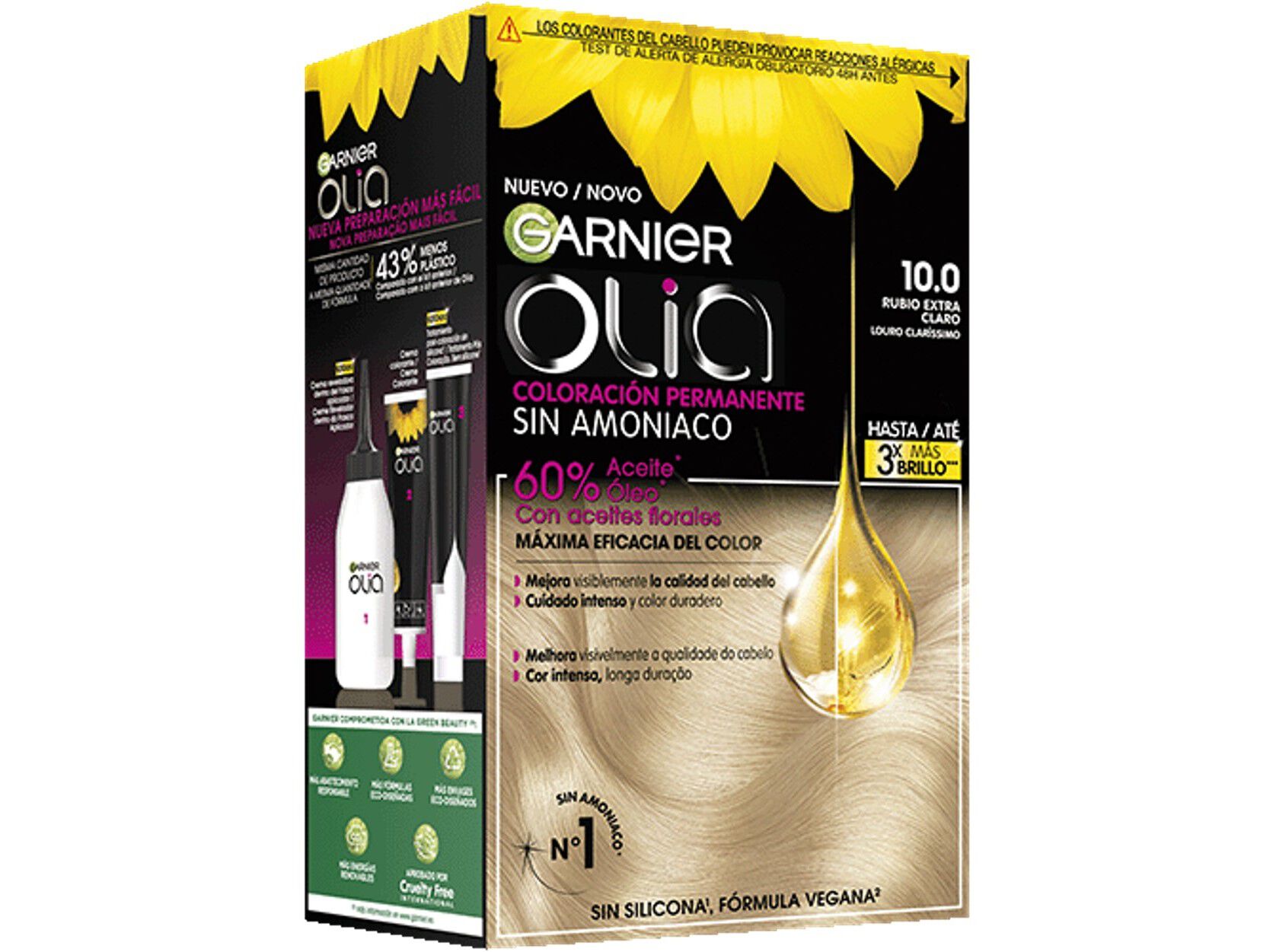 COLORA&Ccedil;&Atilde;O OLIA GARNIER LOIRO CLARISSIMO 10.0 image number 0