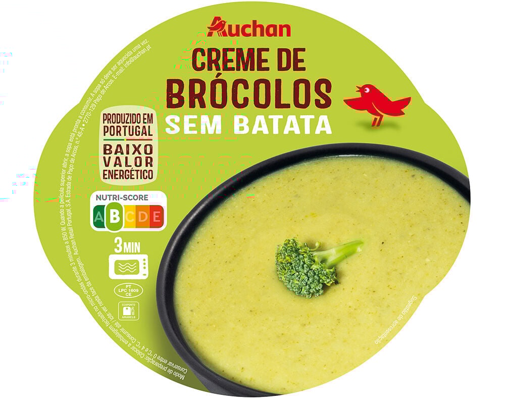 CREME DE BR&Oacute;COLOS AUCHAN 400 G