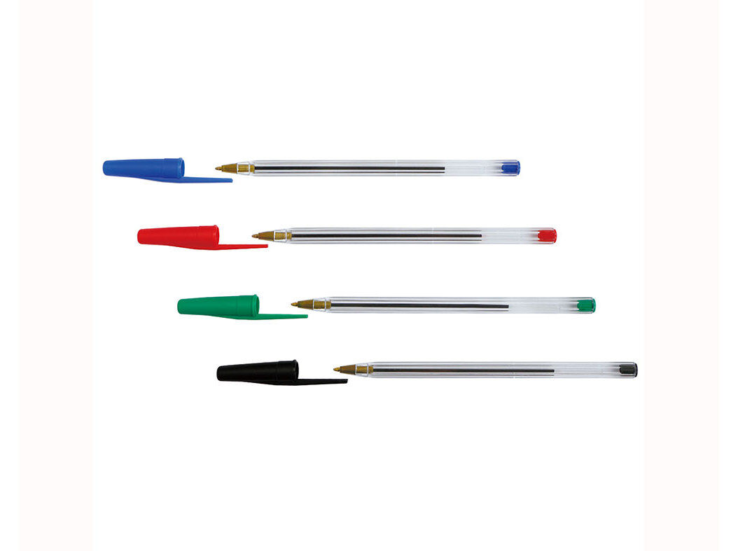 CONJUNTO DE 4 ESFEROGR&Aacute;FICAS POLEGAR 4 CORES image number 1