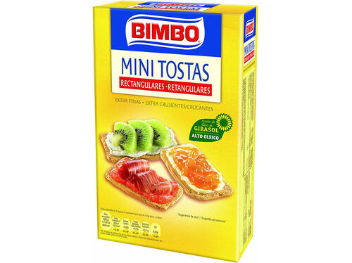 MINI TOSTA BIMBO NORMAL 100G image number 0