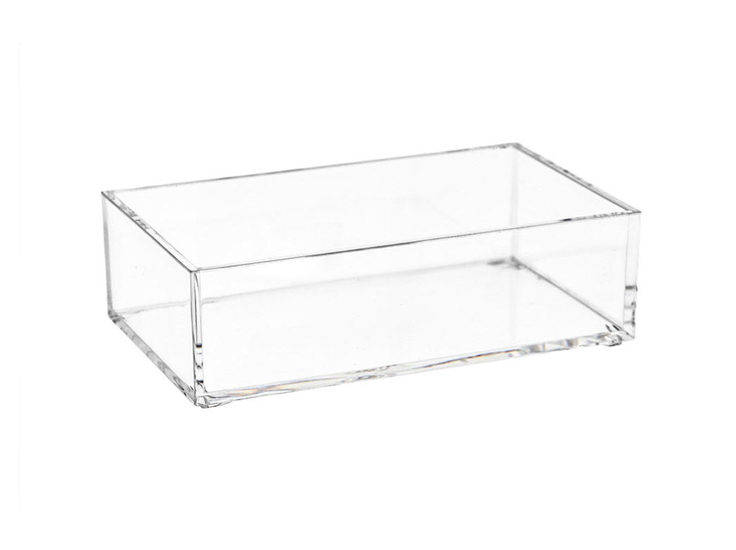 ORGANIZADOR COSM&Eacute;TICOS ACTUEL ACRILICO 16X9.6X4.8CM image number 0