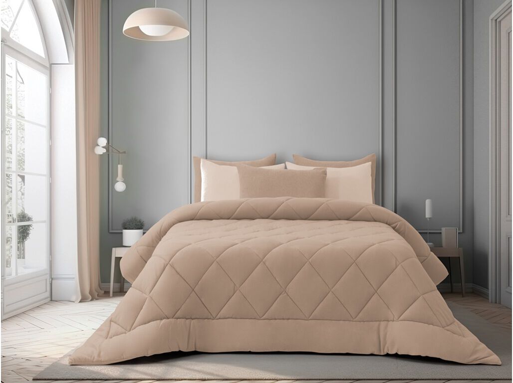 EDRED&Atilde;O HOMESPECIAL TAUPE 220X240CM image number 0