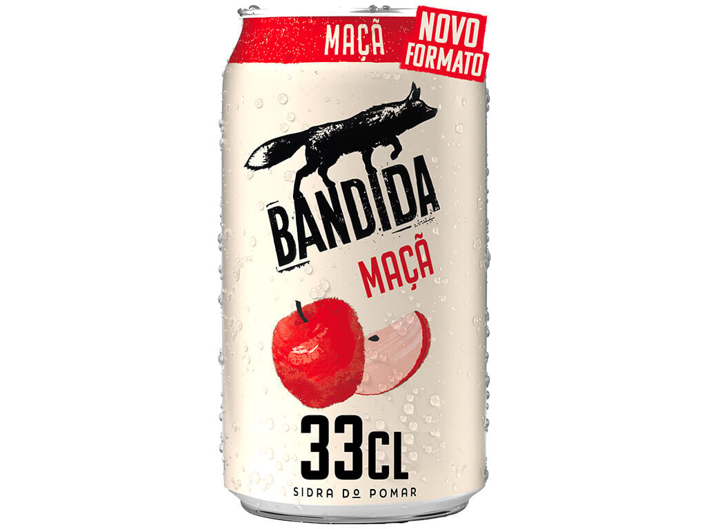 SIDRA BANDIDA DO POMAR MA&Ccedil;&Atilde; LATA 0.33L (SDR)