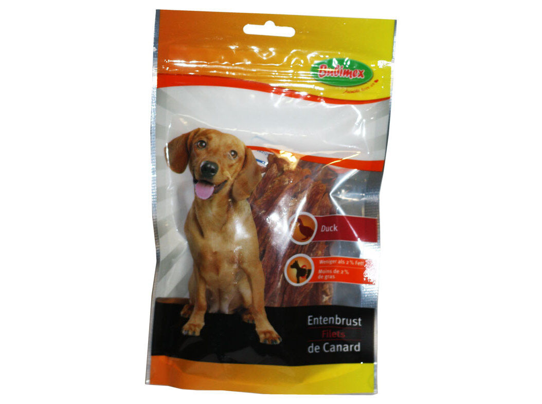 SNACK PARA C&Atilde;O BUBIMEX FILETES DE PATO 70GR image number 0