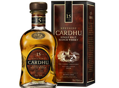 WHISKY CARDHU 15 ANOS 0.70L image number 1