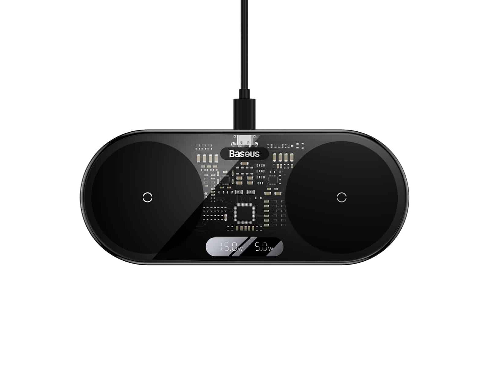 BASE DE CARREGAMENTO BASEUS WXSX010101 WIRELESS 2 EM 1 image number 0