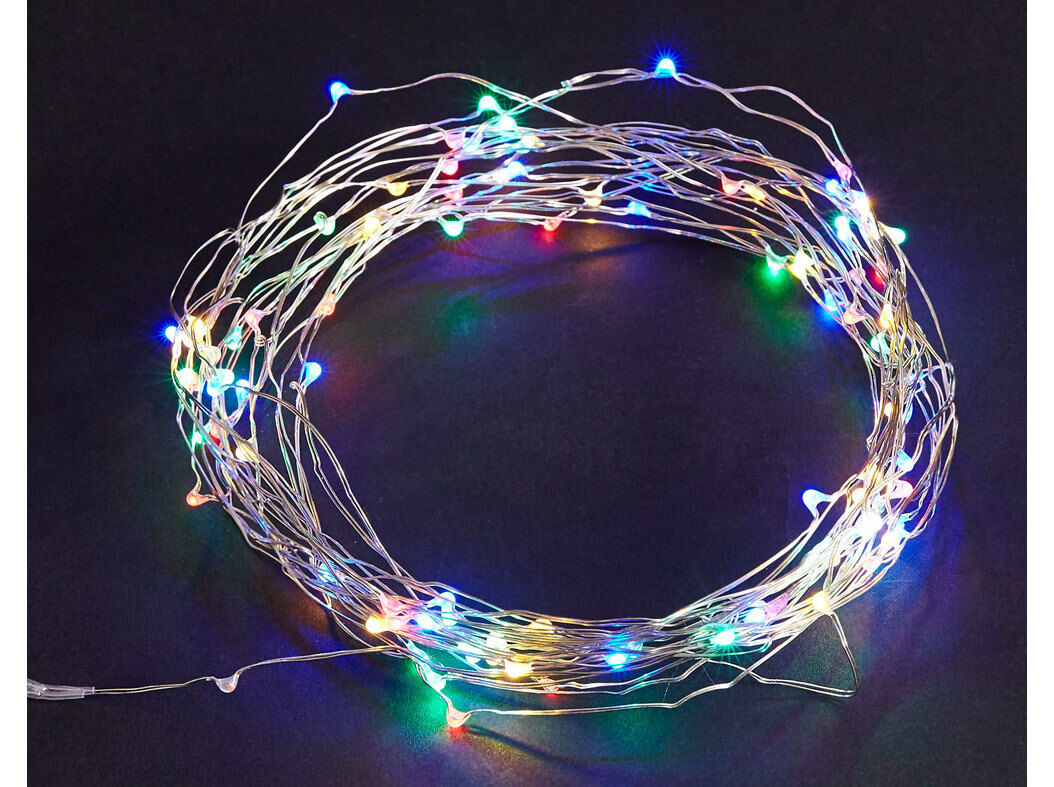 LUZES DE NATAL ACTUEL MULTICORES EXTERIOR 100LED image number 1