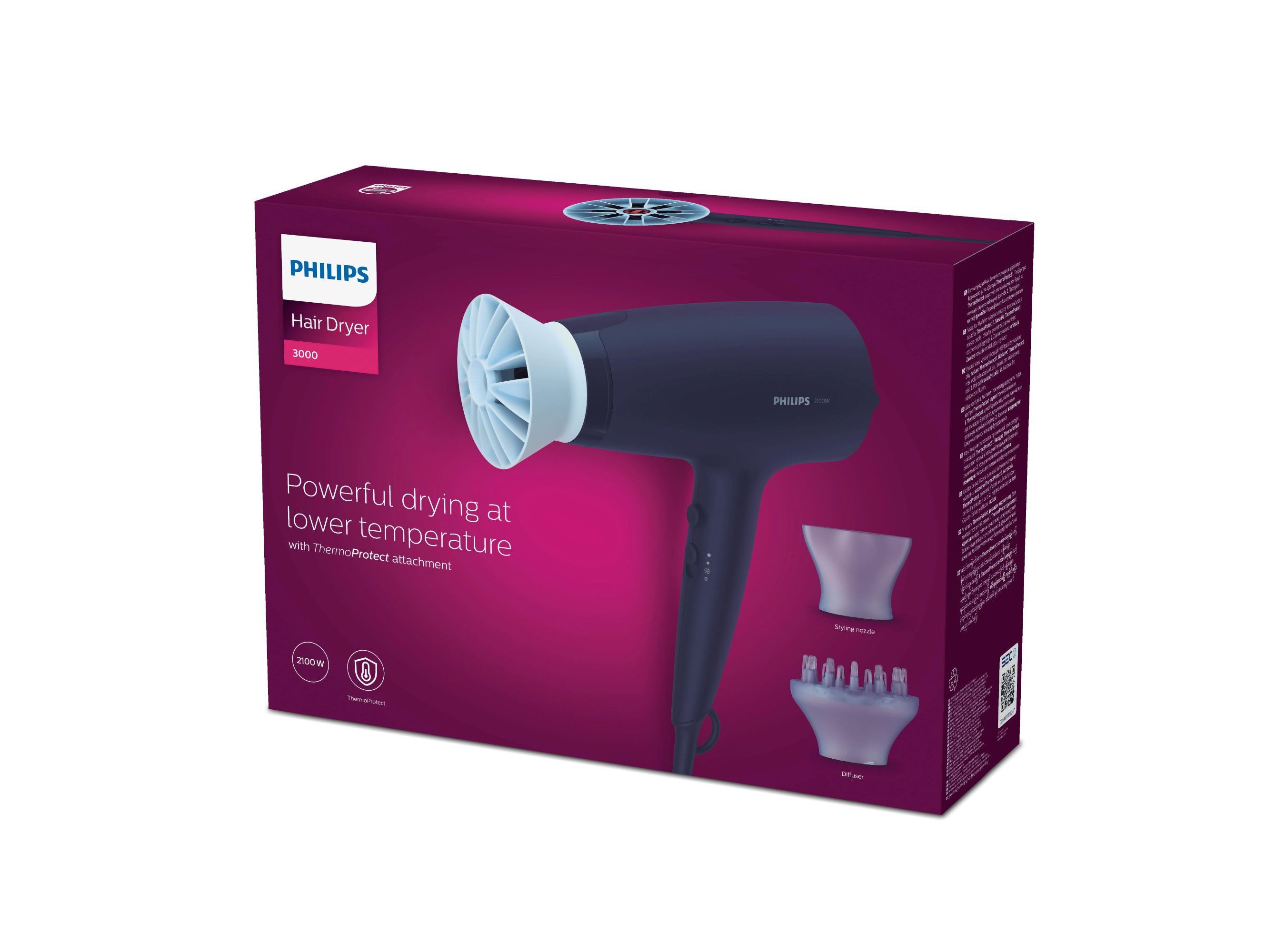 SECADOR DE CABELO PHILIPS BHD360/20 2200W image number 7