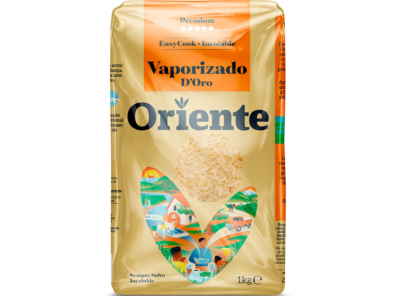 ARROZ VAPORIZADO ORIENTE 1KG