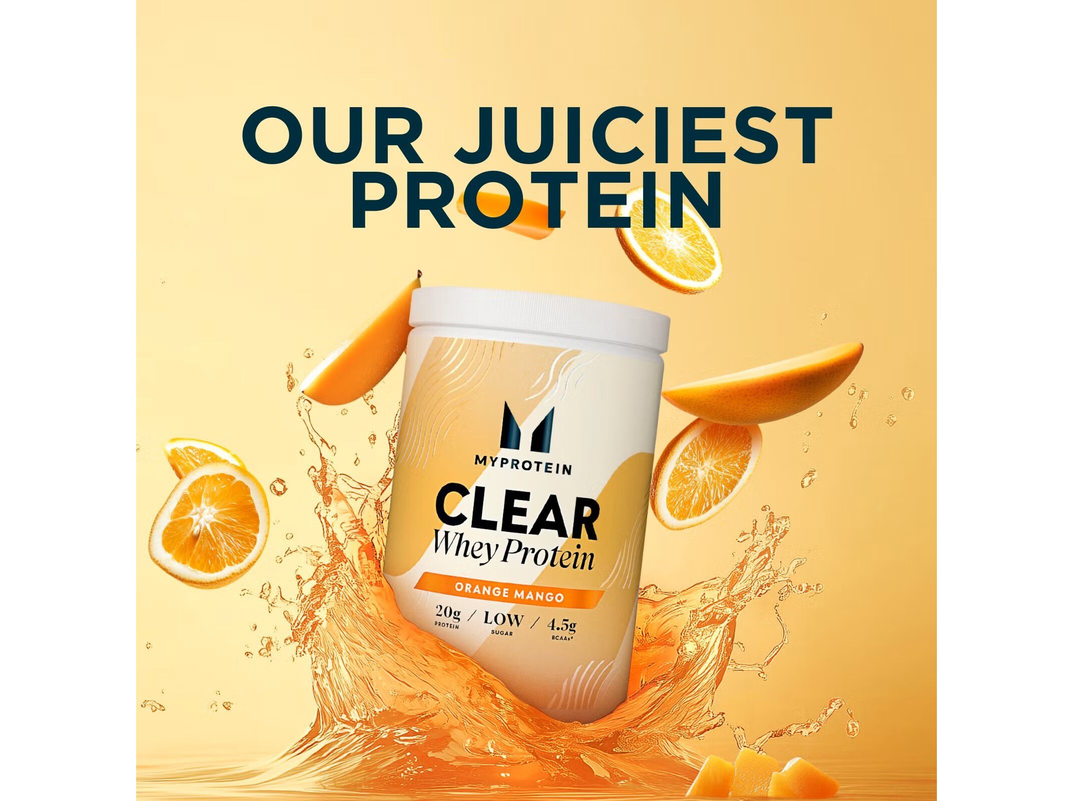 PROTEINA WHEY MYPROTEIN CLEAR LARAN/MANGA 500GR image number 1