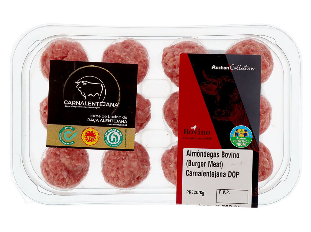 ALM&Ocirc;NDEGAS BOVINO CARNALENTEJANA DOP ISENTO GLUTEN AUCHAN CULTIVAMOS O BOM 4UNI 465GR