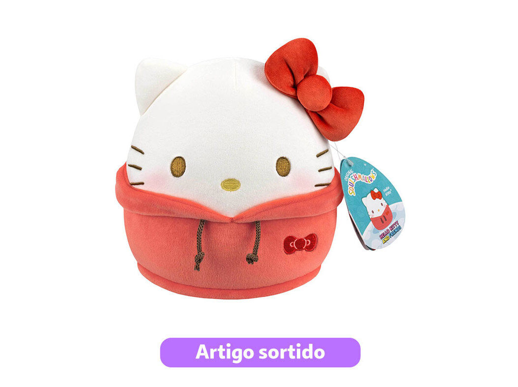 PELUCHE SQUISHMALLOWS HELLO KITTY MODELOS SORTIDOS image number 0