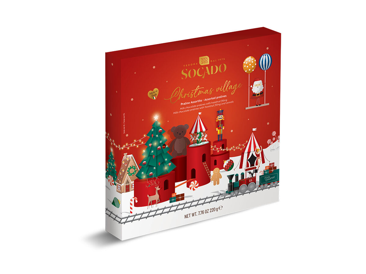 BOMBONS SOCADO CHRISTMAS VILLAGE 220G image number 0