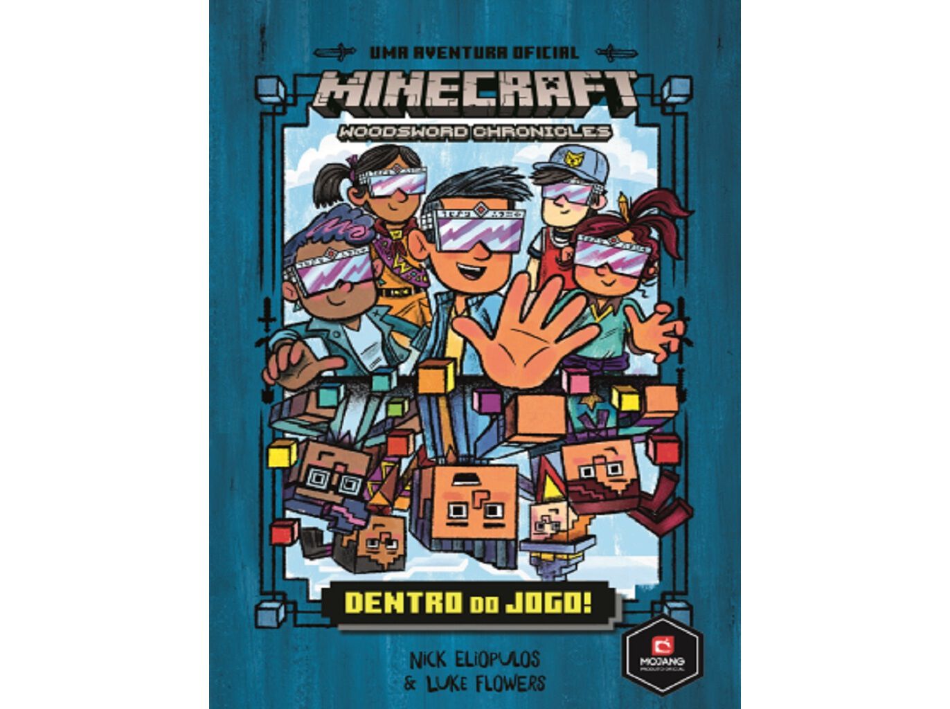 LIVRO MINECRAFT N&ordm;1 DENTRO DO JOGO! image number 0