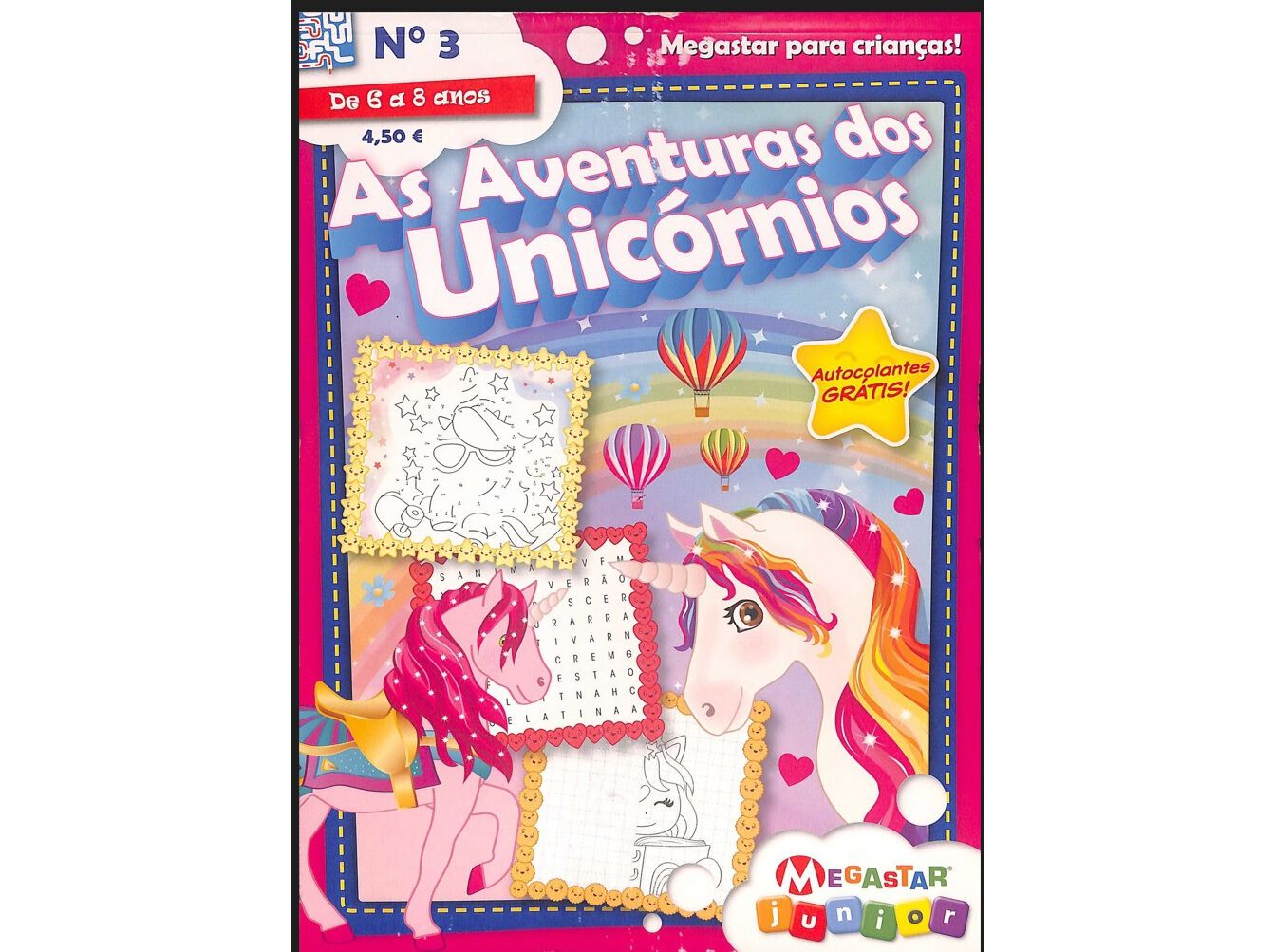 REVISTA AS AVENTURAS DOS UNIC&Oacute;RNIOS