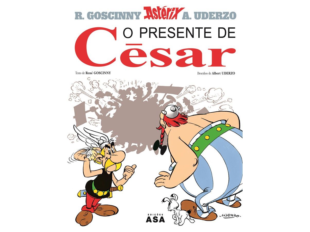 LIVRO AST&Eacute;RIX O PRESENTE N&ordm;21 image number 0