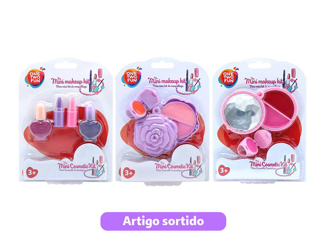 MINI KIT COSM&Eacute;TICA ONE TWO FUN MODELOS SORTIDOS image number 0