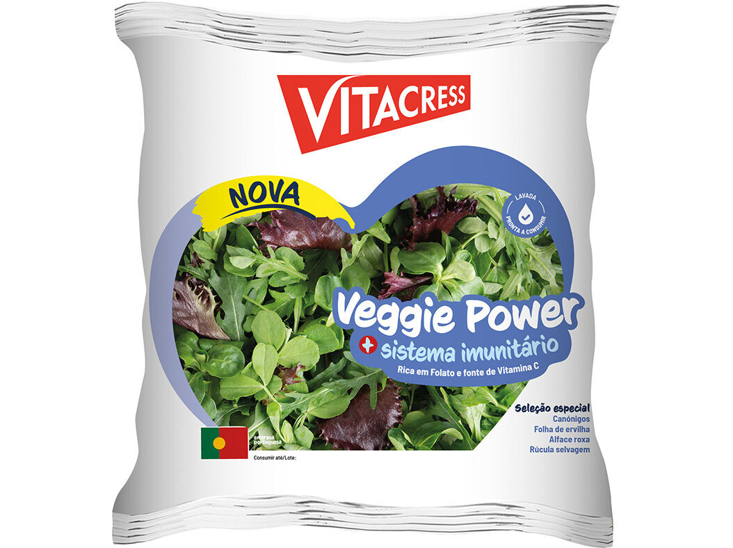 SALADA VEGGIE POWER VITACRESS 100 G image number 0
