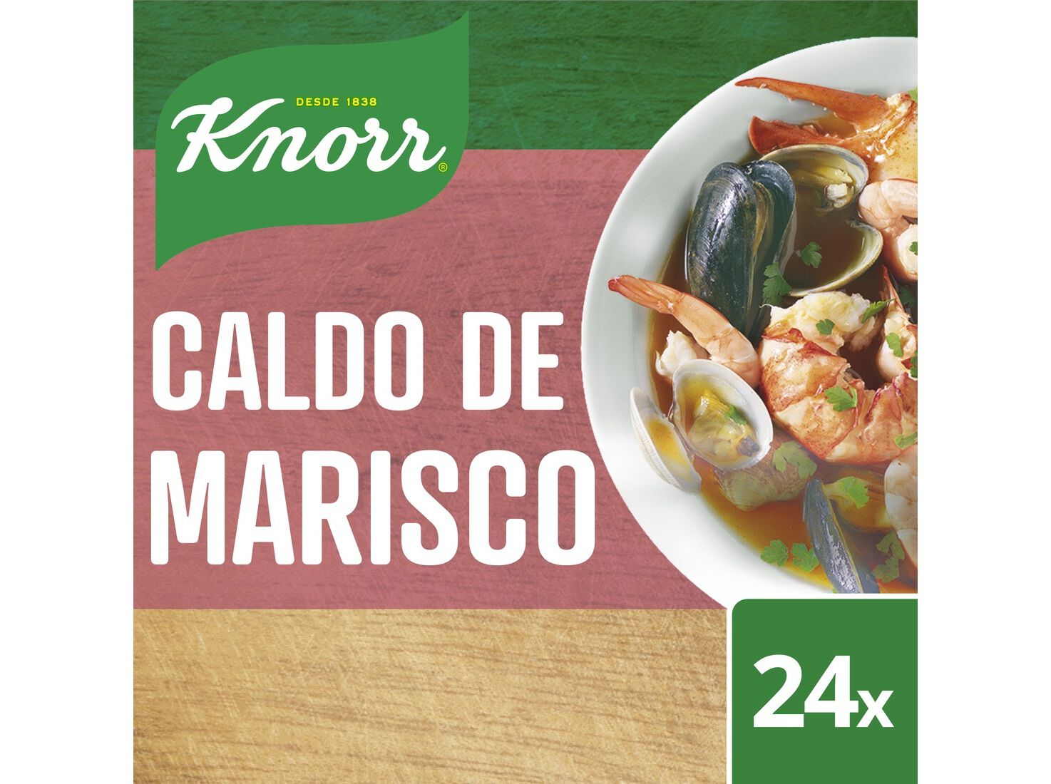 CALDO MARISCO KNORR 24 CUBOS 240G image number 0