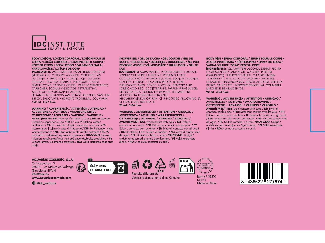 COFFRET IDC INSTITUTE RADIANT SKIN TRIO image number 1