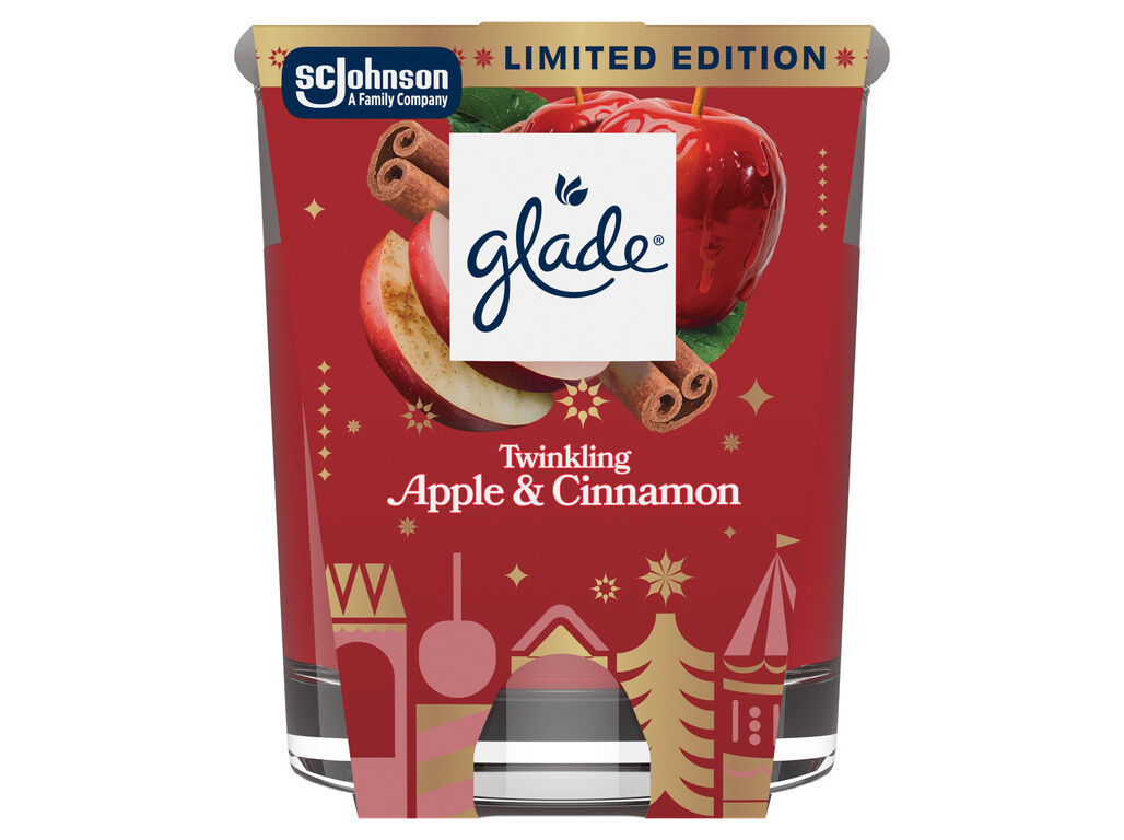 VELA AMBIENTADORA GLADE WARM APPLE PIE 1UN image number 0