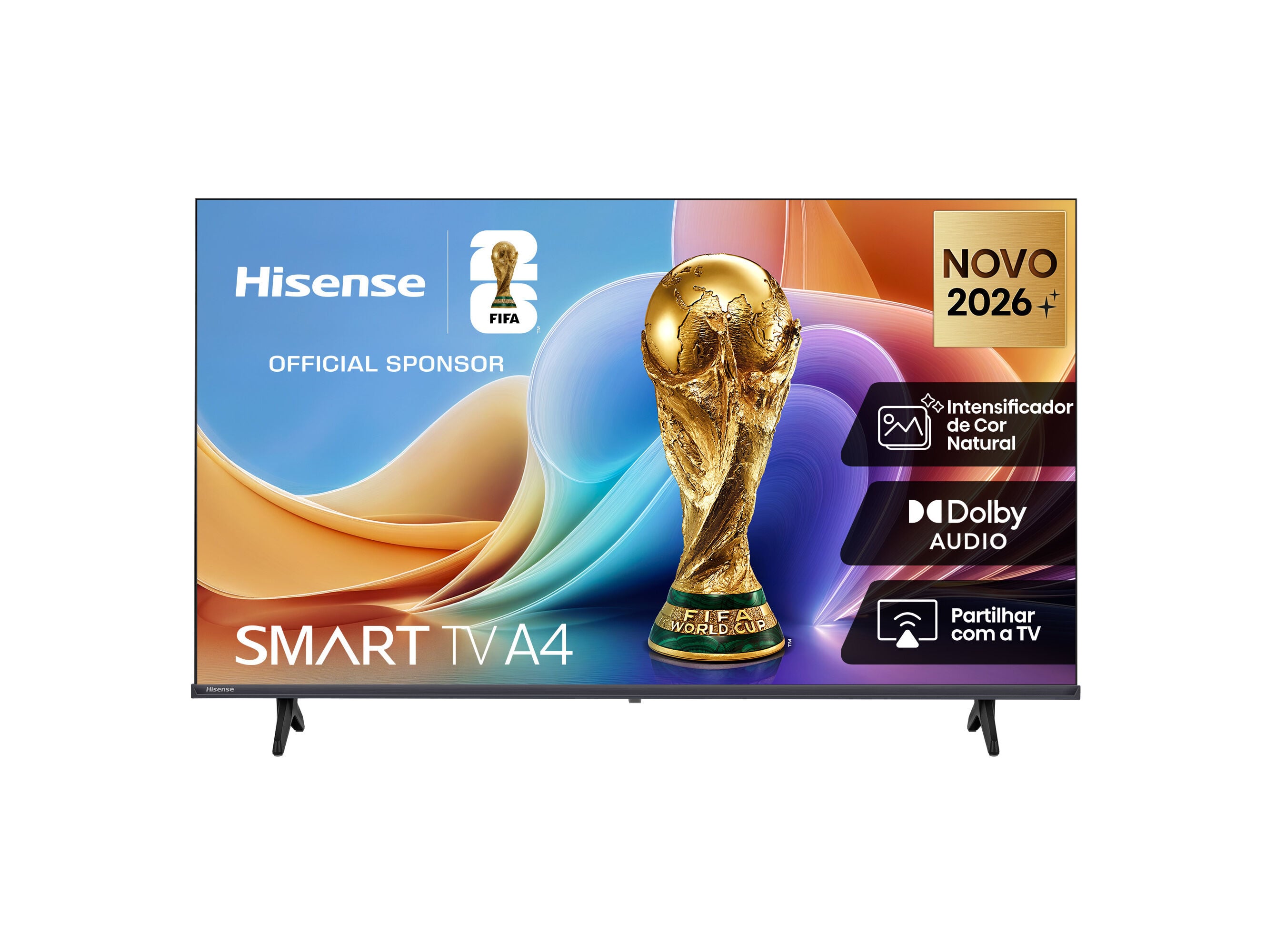 TV LED HISENSE 32A4S 32" SMART HD
