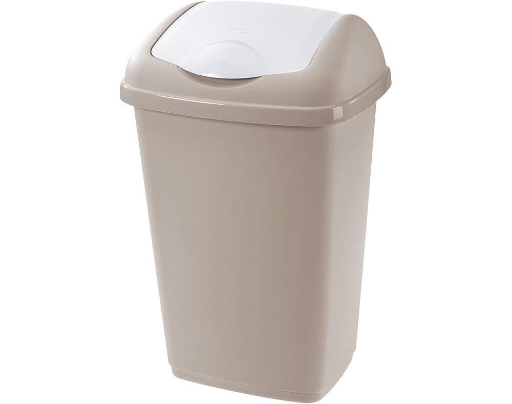 BALDE LIXO ELEGANCE ACTUEL EM PL&Aacute;STICO 25L - 32.5X49.5X26CM