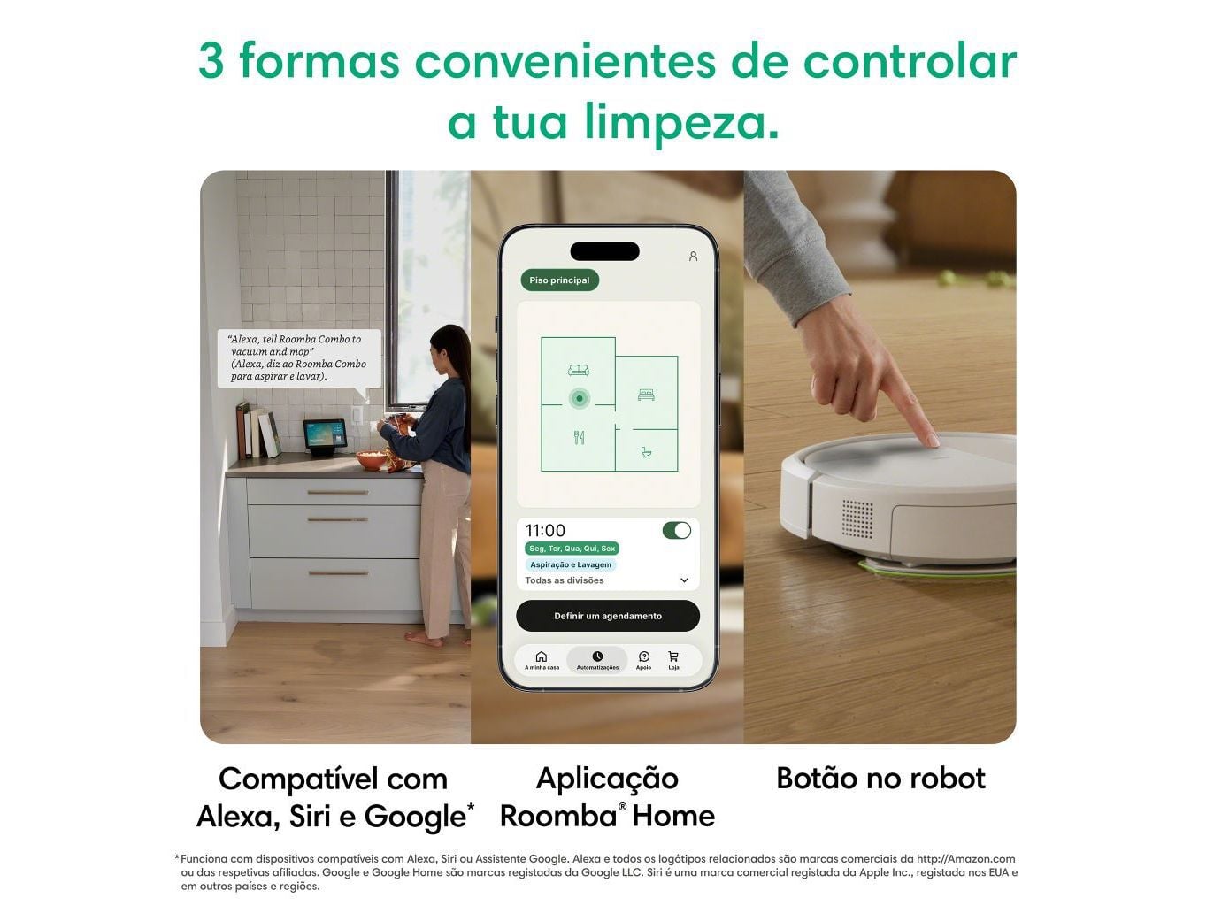 ASPIRADOR ROBOT IROBOT ROOMBA COMBO 115 BRANCO image number 7