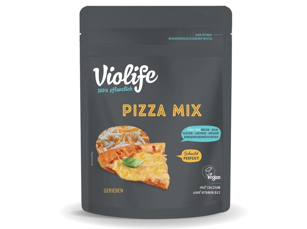 QUEIJOS VEGGIE VIOLIFE GRATED PIZZA MIX 150G