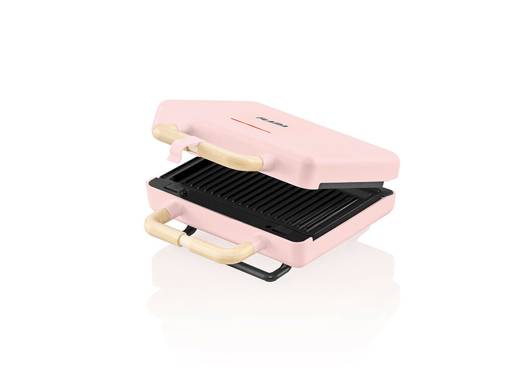 SANDWICHEIRA GRILL FLAMA 4963FL CHERRY PINK 800W image number 3