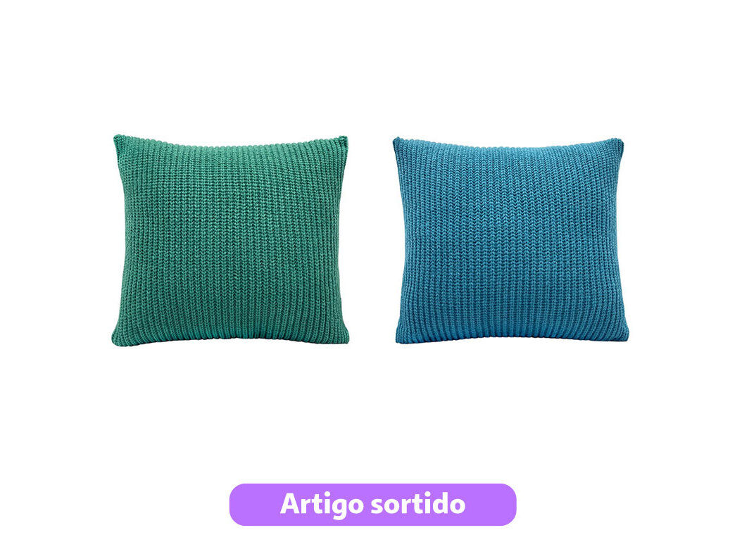 ALMOFADA ACTUAL GENERATION 45X45CM CORES SORTIDAS