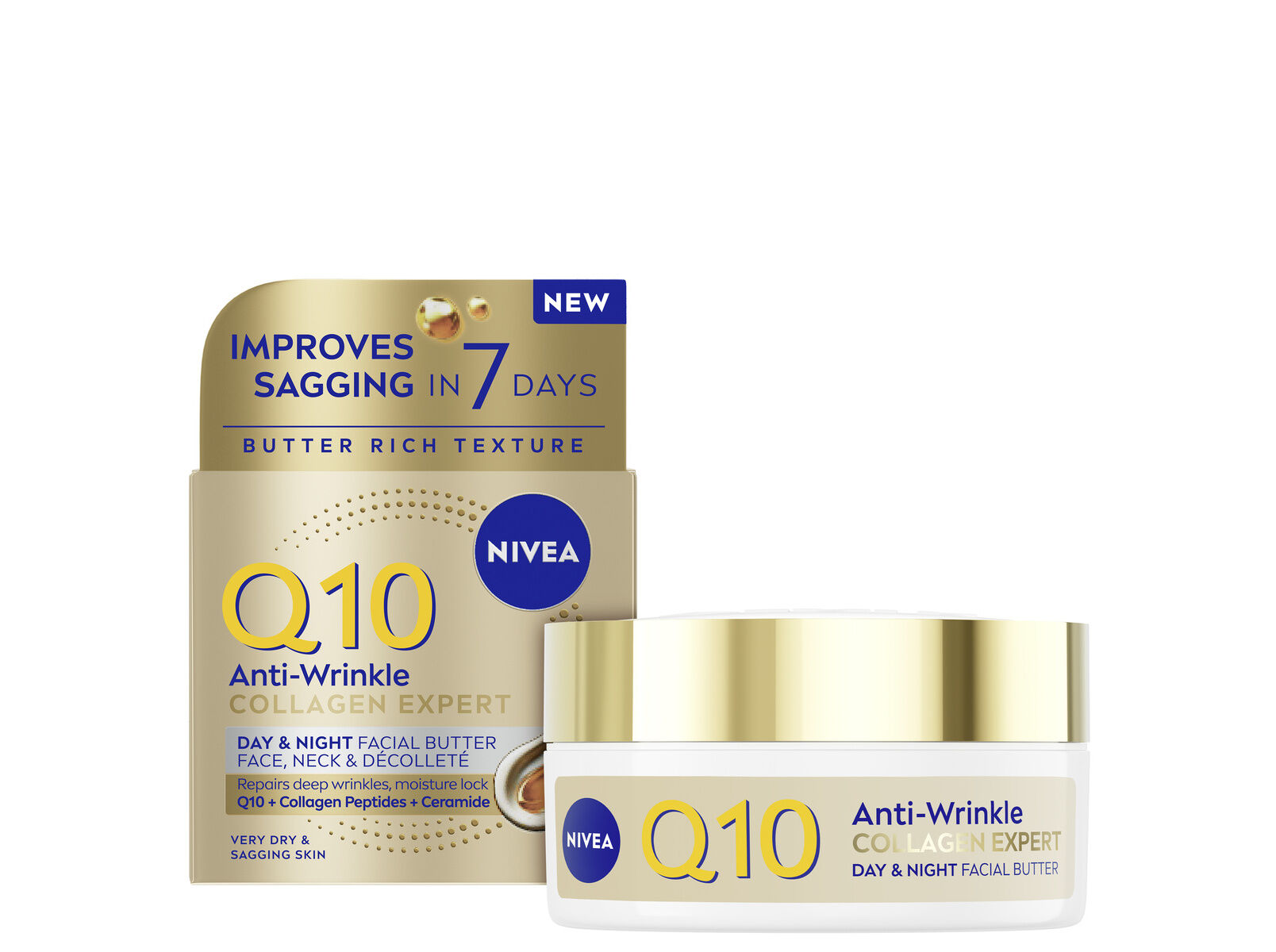 CREME ANTIRRUGAS NIVEA Q10 COLAGEN BOOST 50ML image number 0