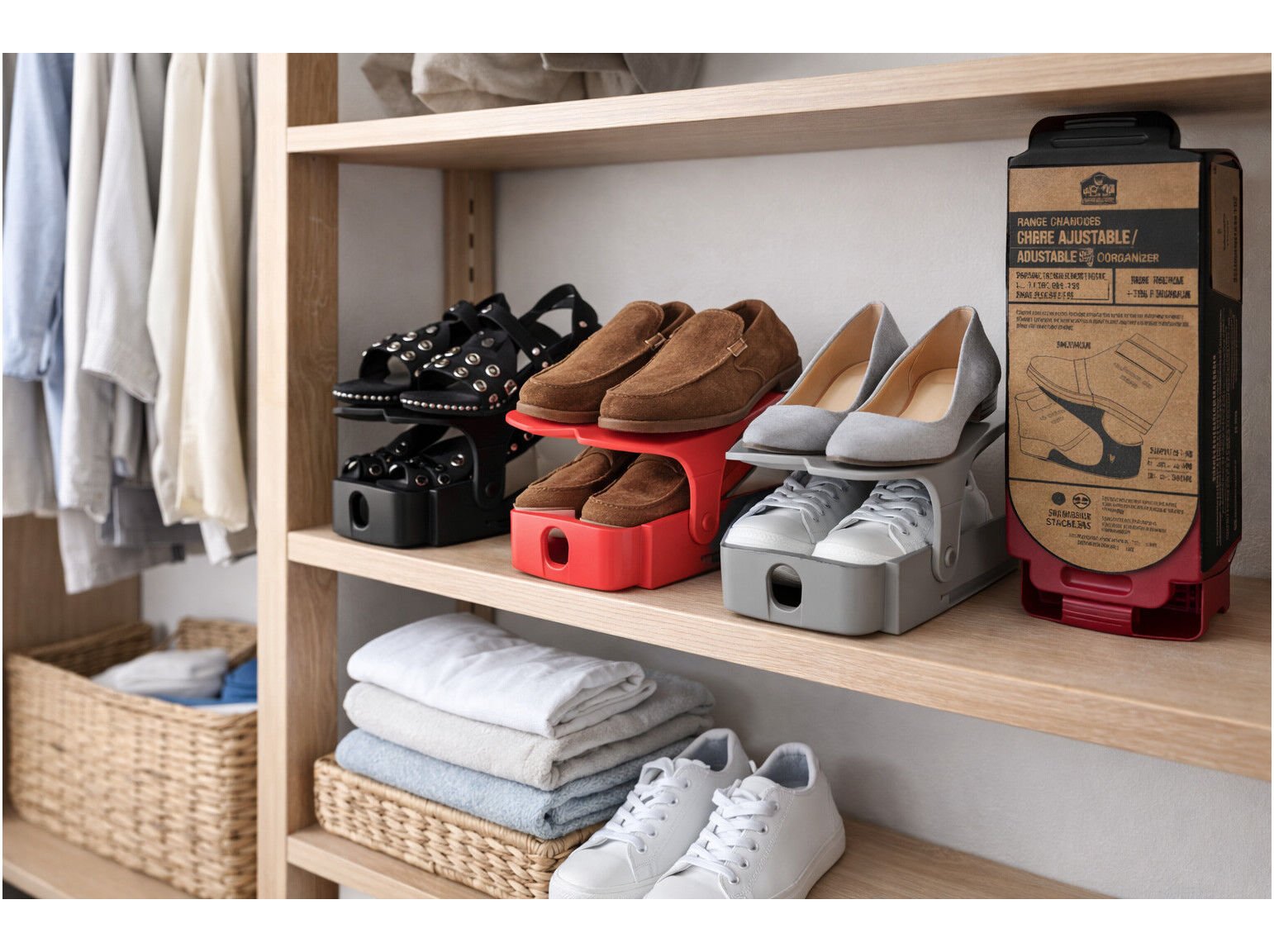 ARRUMA&Ccedil;&Atilde;O SAPATOS 1 PE&Ccedil;A CORES SORTIDAS image number 2