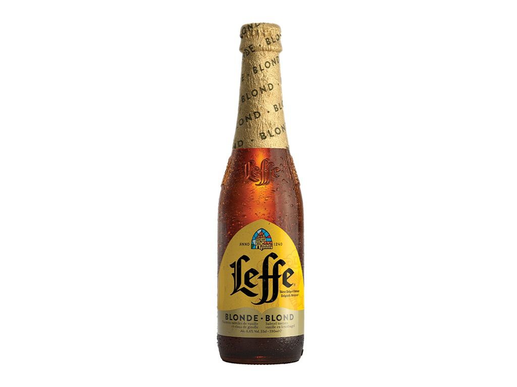 CERVEJA LEFFE BLONDE B&Eacute;LGICA 0.33L image number 0