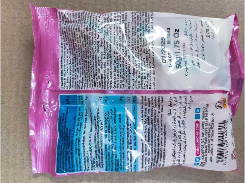 MARSHMALLOWS VIDAL MIX 50G image number 1