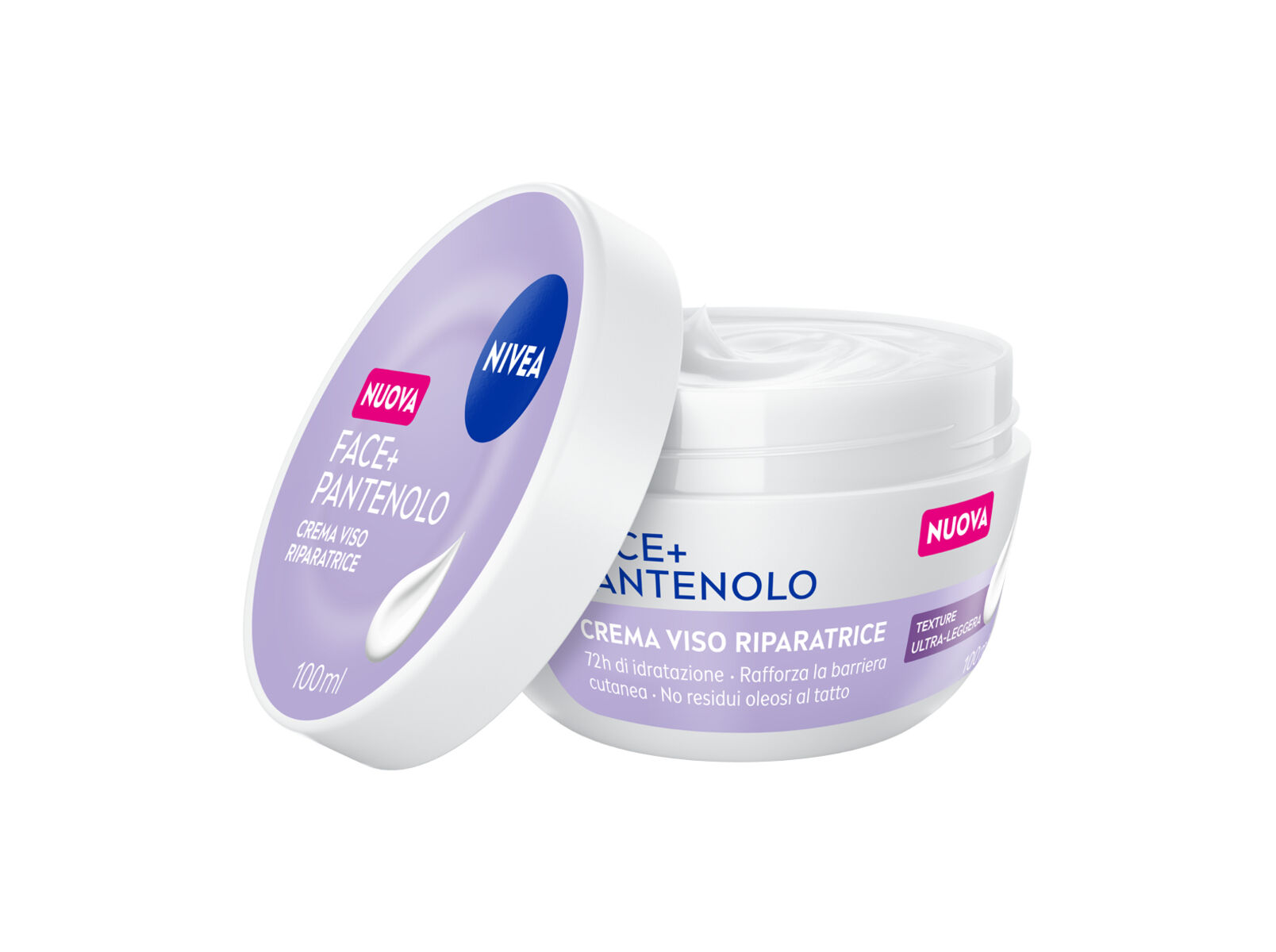 CREME DE ROSTO NIVEA FACE+ PANTENOL 100 ML image number 1