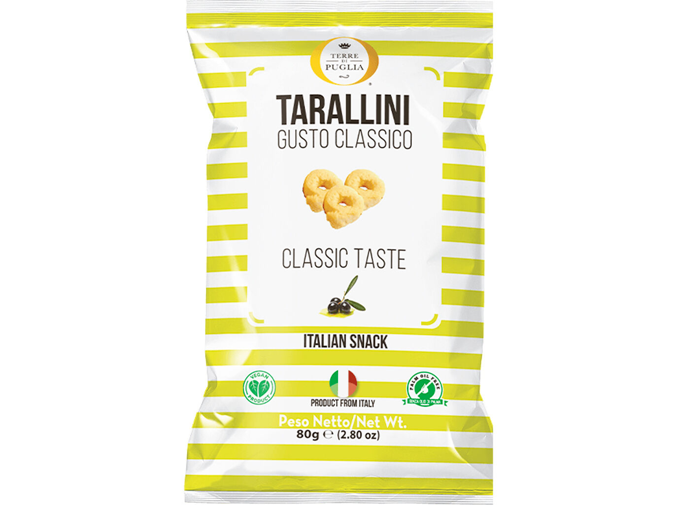 TARALLINI TERRE DI PUGLIA CLASSICO 80G image number 0