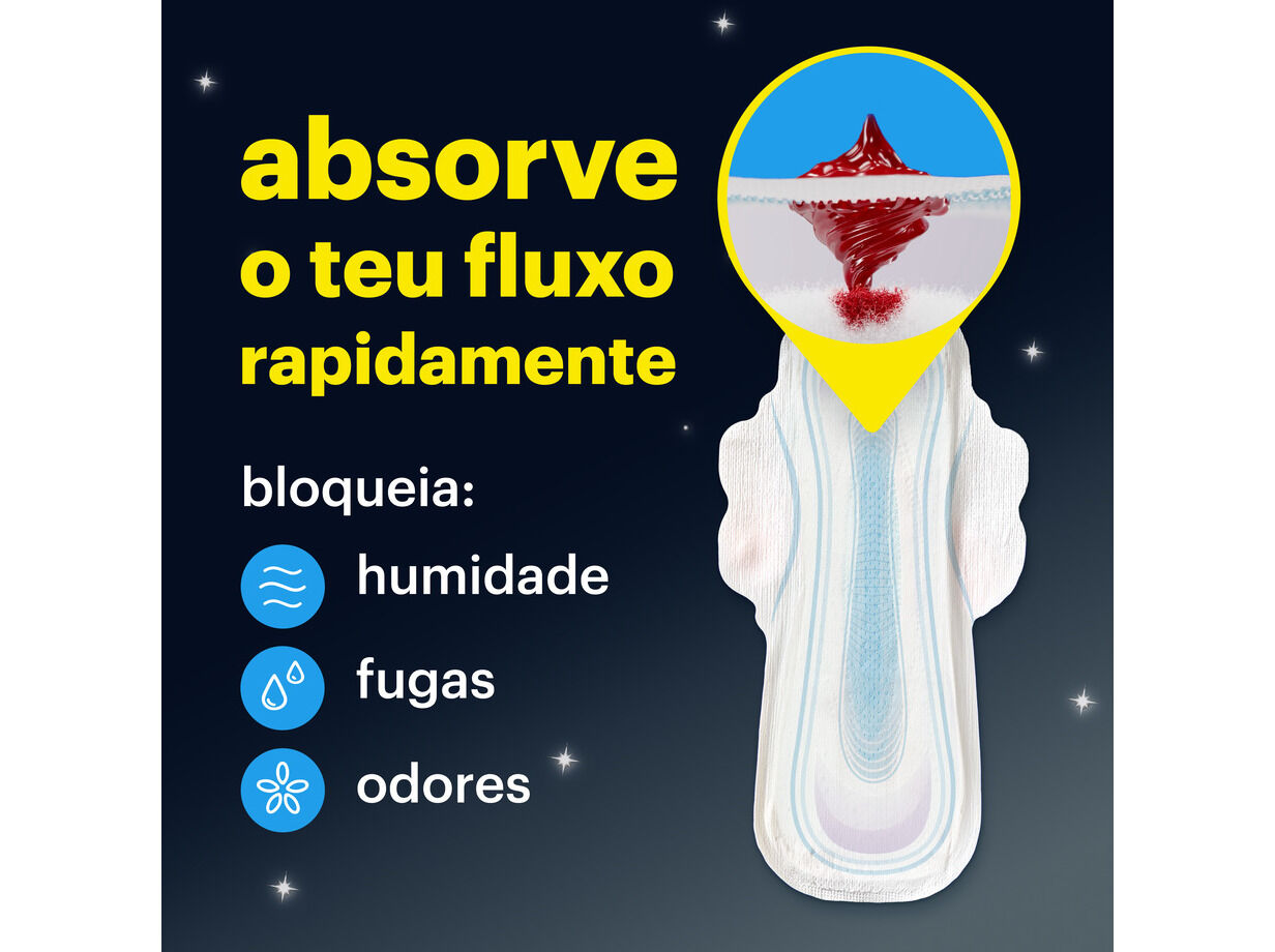 PENSOS EVAX COTTONLIKE NOITE ALAS 11 image number 2