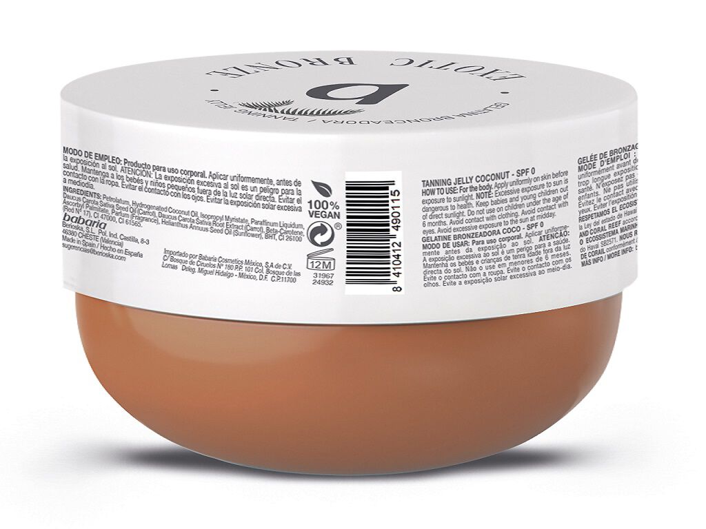 GELATINA BABARIA BRONZEADORA C&Ocirc;CO 300ML image number 1