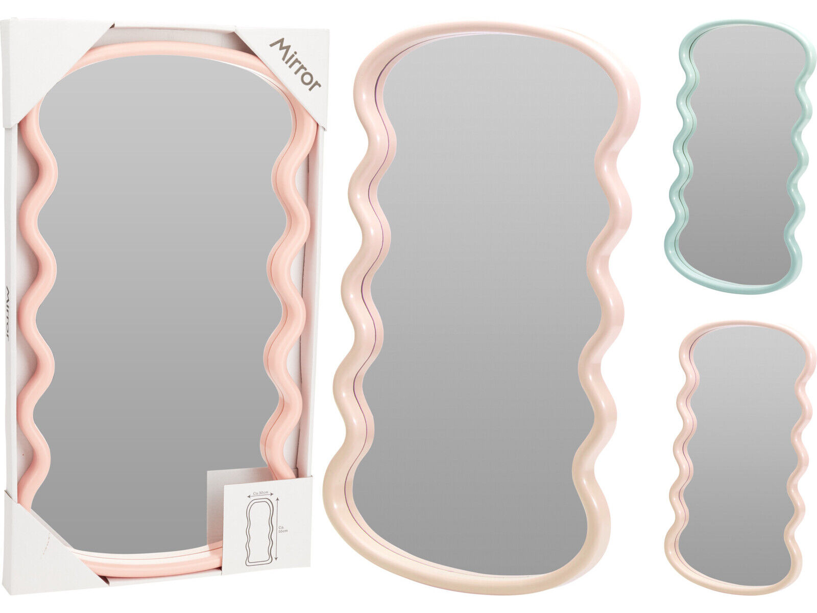 ESPELHO 55X30X2.5CM CORES SORTIDAS image number 1