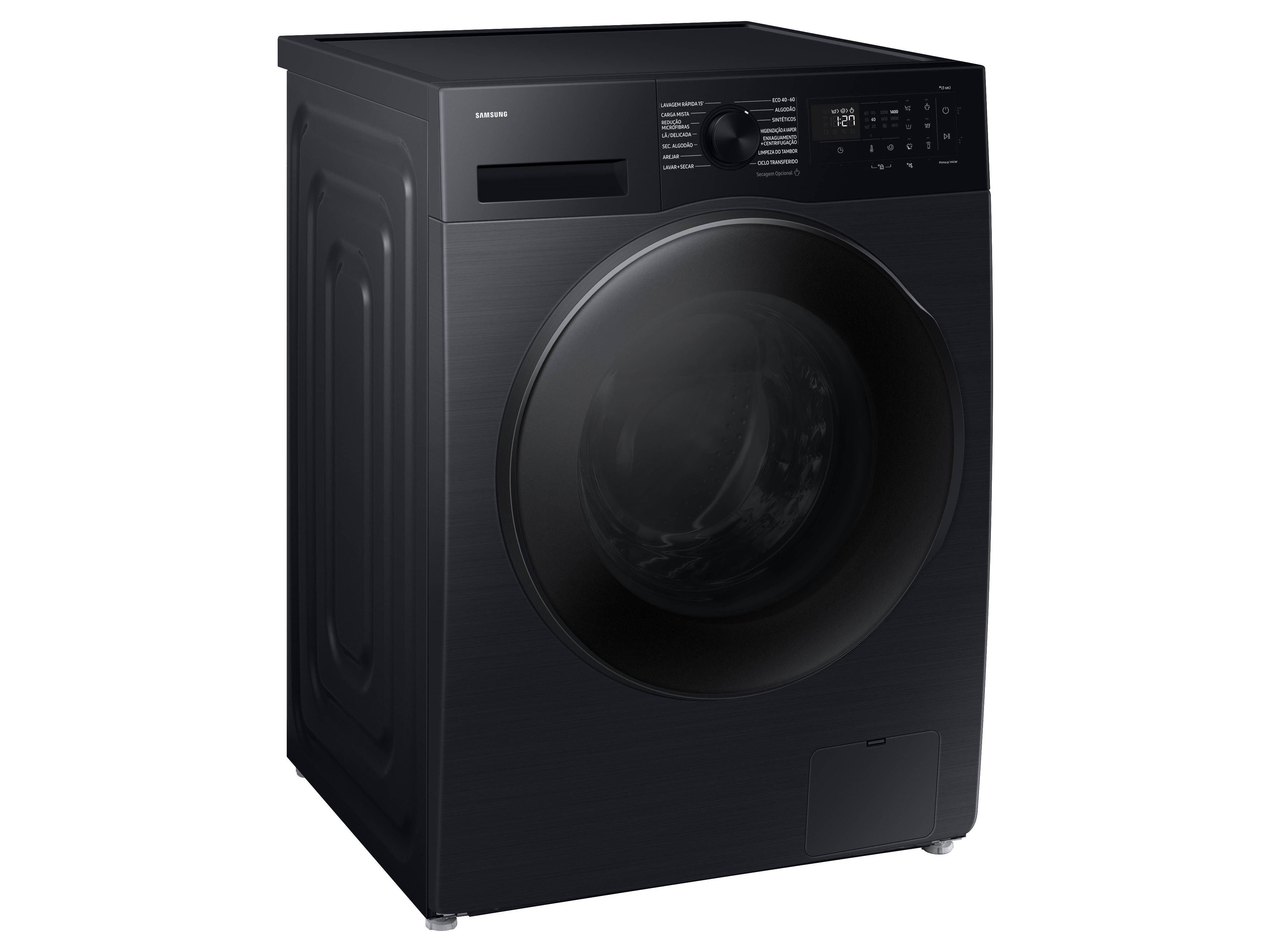 M&Aacute;QUINA DE LAVAR E SECAR ROUPA SAMSUNG WD90DG5B15BBEP (9/6KG D PRETO) image number 1